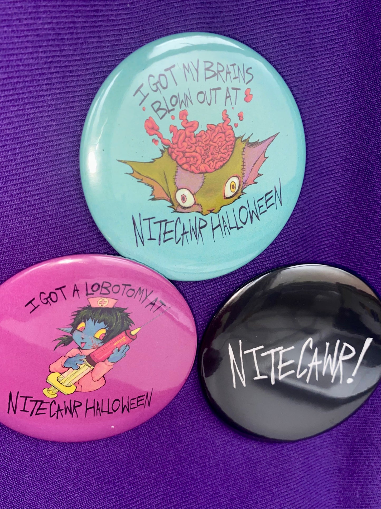 NITECAWR! BADGES